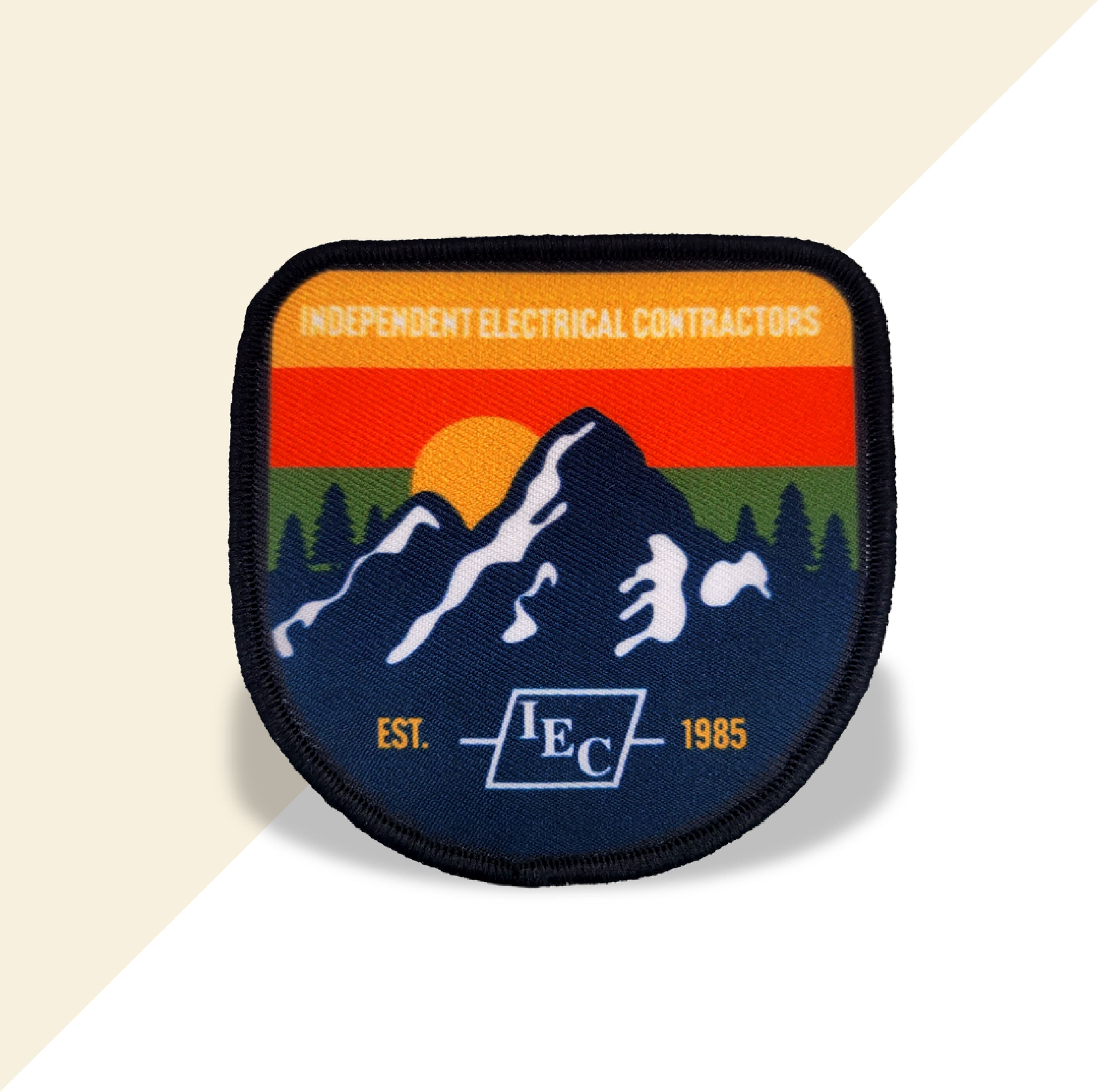 Custom patch work sample showcasing detailed embroidery craftsmanship | Panda Patches