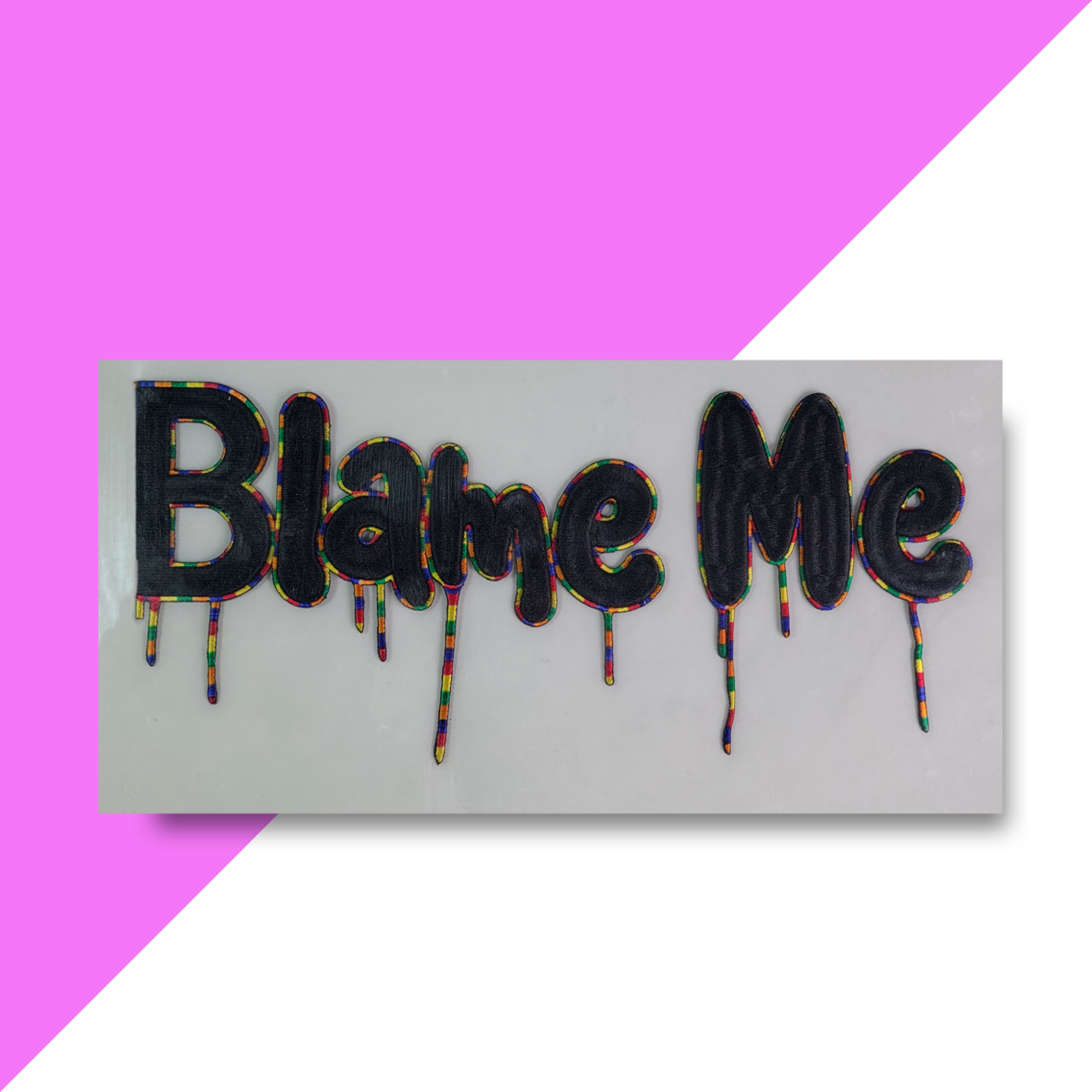 Custom patch work sample showcasing detailed embroidery craftsmanship | Panda Patches