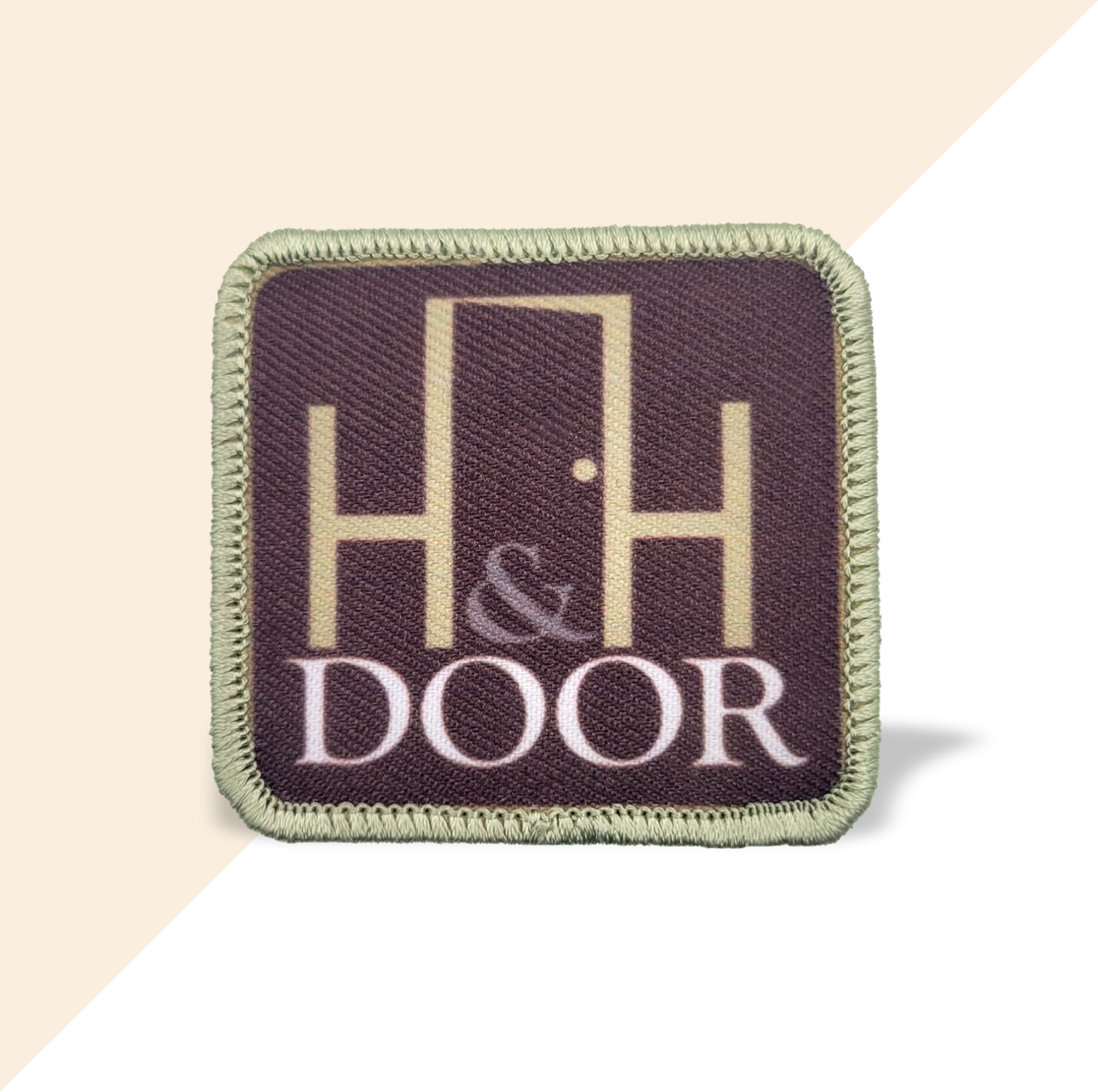 Custom patch work sample showcasing detailed embroidery craftsmanship | Panda Patches