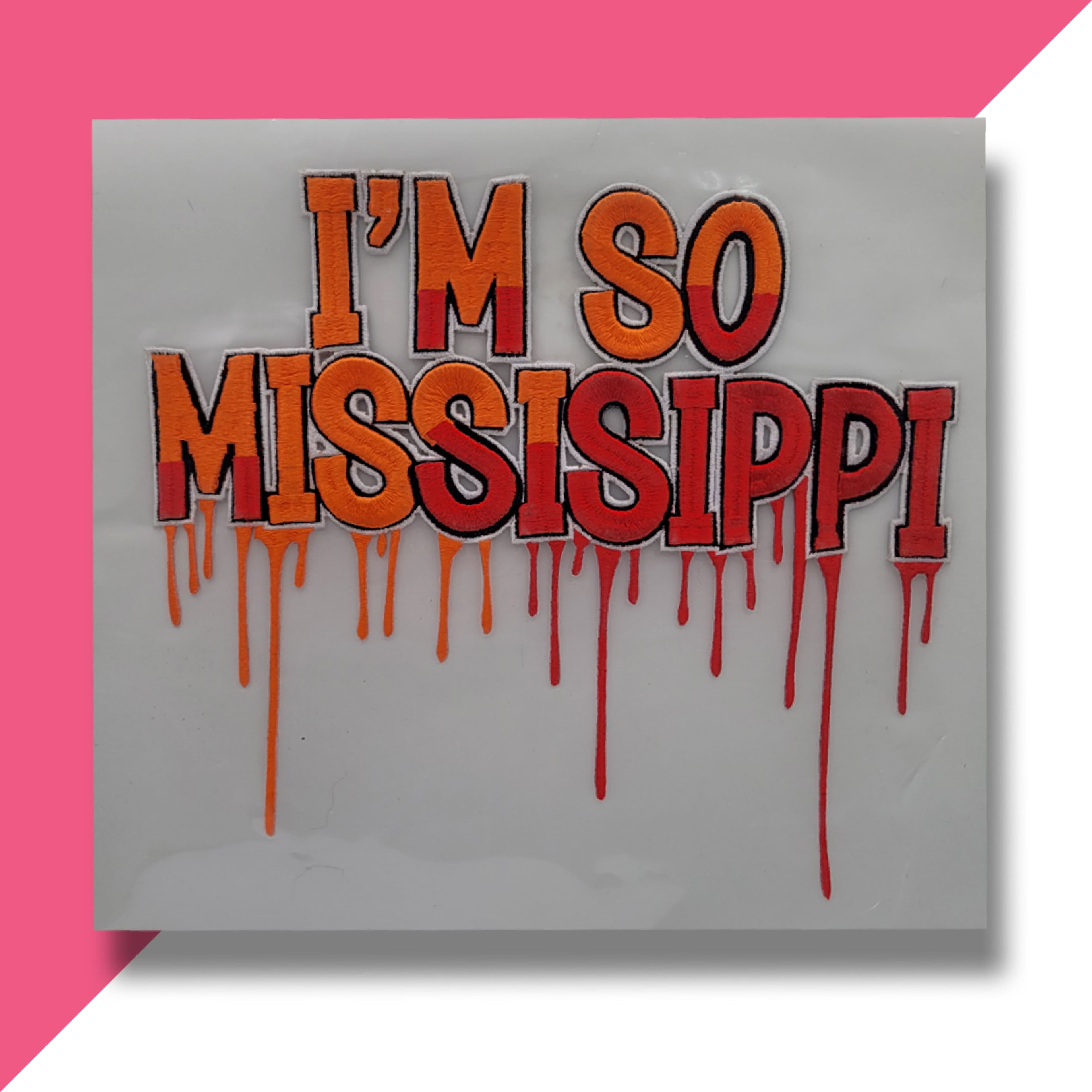 Custom 3D Embroidered Transfer