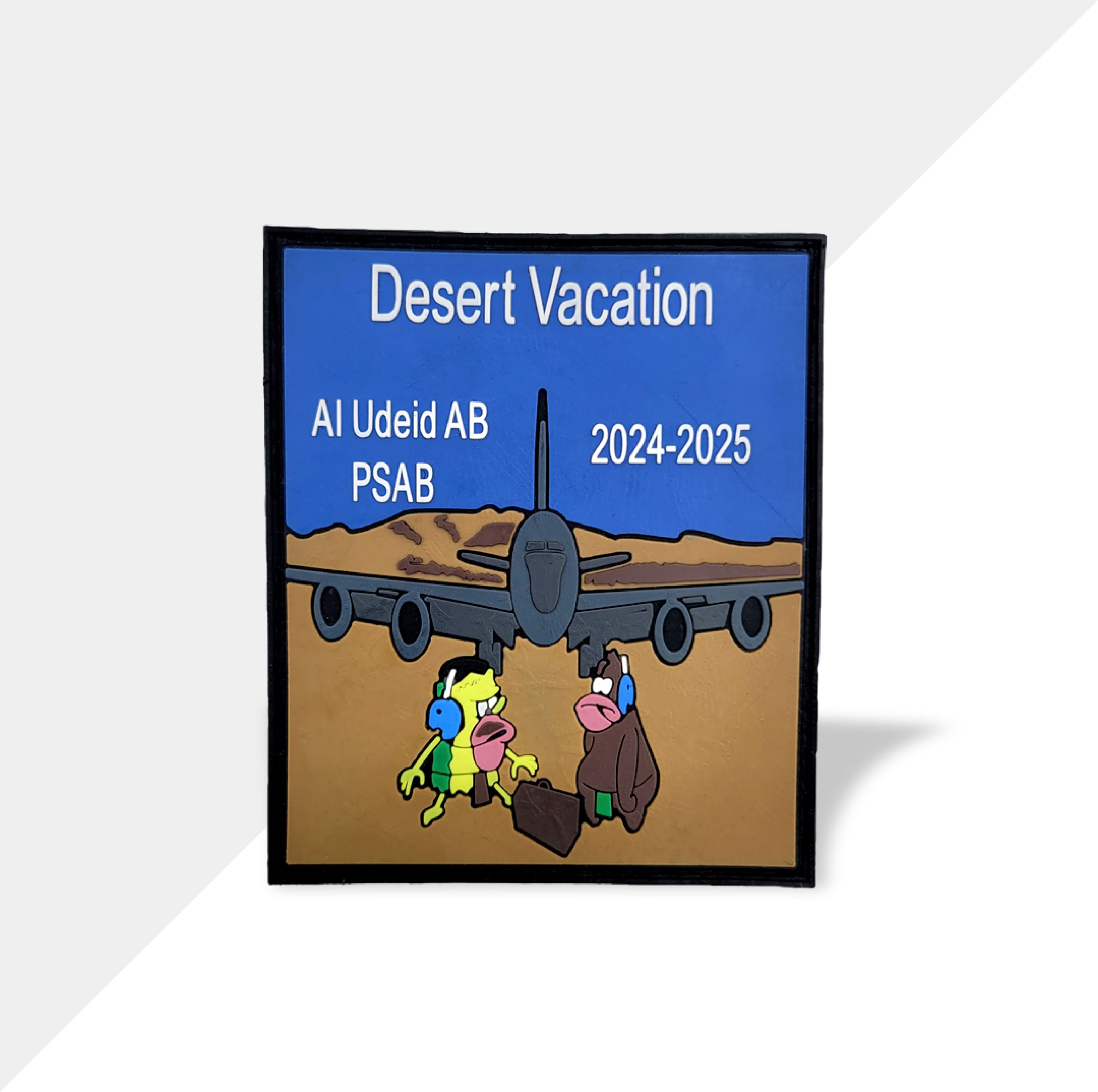 Custom patch work sample showcasing detailed embroidery craftsmanship | Panda Patches