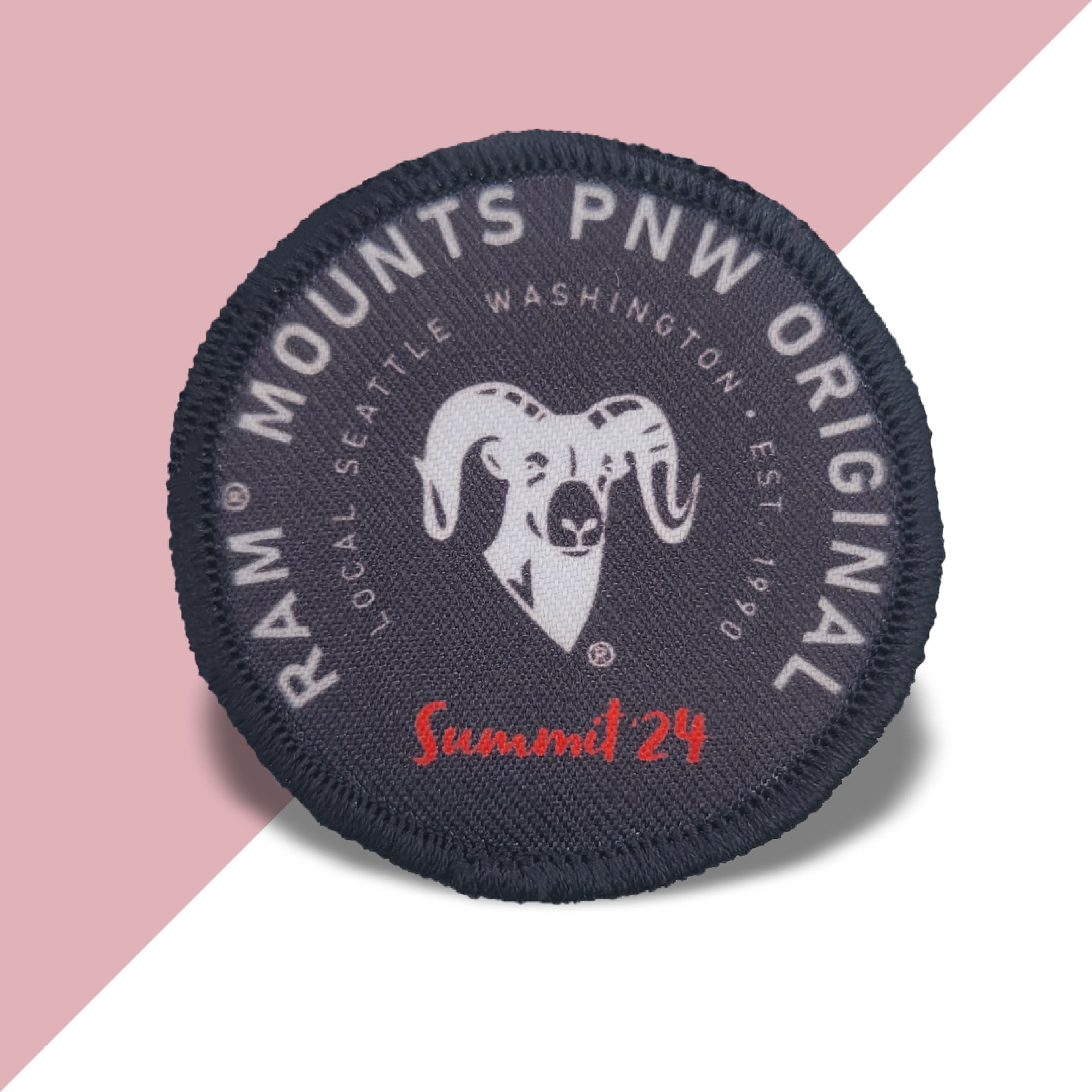 Custom patch work sample showcasing detailed embroidery craftsmanship | Panda Patches